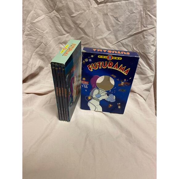 Futurama Volume 3 DVD 2009 4 Disc Boxset Complete 22 Episode Season Three - Picture 1 of 1